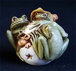 Big Apple Netsuke Green